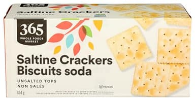 365 by Whole Foods Market, Cracker Saltines Unsalted, 16 Ounce