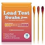 Lead Test Kit with 10 Pcs Lead Testing Swabs - Rapid Test Results in 30 Seconds - Suitable for All Painted Surfaces, Dishes Toy Jewelry Metal Ceramics Wood - Lead Paint Test Kit for Home Use (10 Pcs)