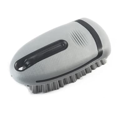 LoyaGour Carpet and Upholstery Cleaning Brush,Carpet Scrubber Stiff Bristle Detailing Scrub Brushes,Interior Leather Brush for Car and Home (Gray)