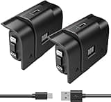 Rechargeable Xbox Controller Battery Pack, Play & Charge Kit for Xbox One/Xbox Series X|S - 40H Playtime, 2.5H Full Charge, with Cover & Charging Cable, Xbox Accessories for Xbox One S/One X/One Elite