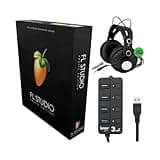 Image Line FL Studio 20 Fruity Edition Software Bundle with TX-100 Headphones and 4-Port USB 3.0 Hub (3 Items)