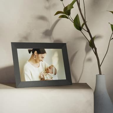 Carver Stone Collection by Aura 10.1" Digital Picture Frame with Wi-Fi, Black