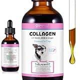 Liquid Collagen for Dogs | Collagen for Dogs | Liquid Collagen for Dogs | Liquid Collagen Skin and Coat | Itch Relief for Dogs with Allergies | Skin and Coat Supplement for Dogs Bacon Flavor 2fl.oz