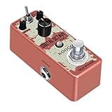 Koogo Octave Guitar Pedal, Harmonic Square Digital Octave Mini Pedal Pitch Shifter 7 Shift Types 3 Tone Modes Sharp Detune Flat True Bypass
