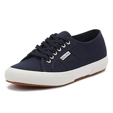 Superga Unisex Cotu Classic Trainers Trainers, Navy Fwhite, 42