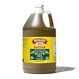Bragg Organic Extra Virgin Olive Oil – Made with Greek Koroneiki Olives – Cold Pressed EVOO for Marinades & Vinaigrettes – USDA Certified, Non-GMO, Kosher (128 Ounce)