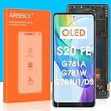 OLED for Samsung Galaxy S20 FE 5G Screen Replacement kit, LCD Display S20FE 5G with Frame Touch Digitizer for Samsung S20FE 5G SM-G781U1/DS G781A G781W Full Assembly with Repair Tools