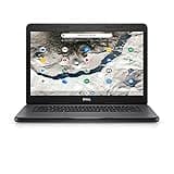 Dell Chromebook 3400 Laptop | 14" 1366x768 HD | Celeron - N4000-16GB SSD Hard Drive - 16GB RAM | 2 cores @ 2.6 GHz Chrome OS Black (Renewed)