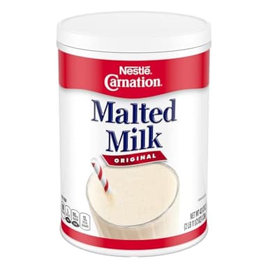 Carnation Malted Milk, Dry Shelf Stable Malted Milk, Great for Baking, Shakes, Sundaes, 2.72 lb Can