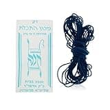 World Of Judaica Thin Sheep Wool Radzyner Tekhelet Tzitzit Strings (4ct.)