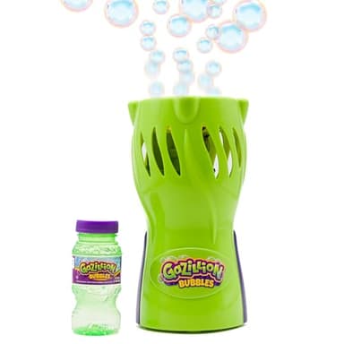Gazillion Bubbles, Bubble Flare Bubble Making Machine - Realistic Fireworks Lights and Sounds - Instant Bubble Creation - Outdoor Toy for Kids - 4 oz. Bubble Solution Included - Ages 3+
