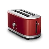 KitchenAid KMT4116ER 4 Slice Long Slot Toaster with High Lift Lever, Empire Red
