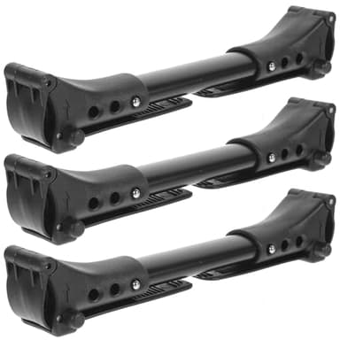 NUOBESTY 3Pcs Universal Aluminum Stroller Connectors for Twins Adjustable Baby Stroller Connector for Double Attachment Lightweight and Waterproof