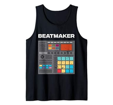 Groovebox Beatmaker Sampler MIDI Sequencer Vintage Style Tank Top