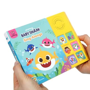 Pinkfong Baby Shark Sing-Alongs Sound Book - Interactive Learning, Nursery Rhymes - Ages 1+