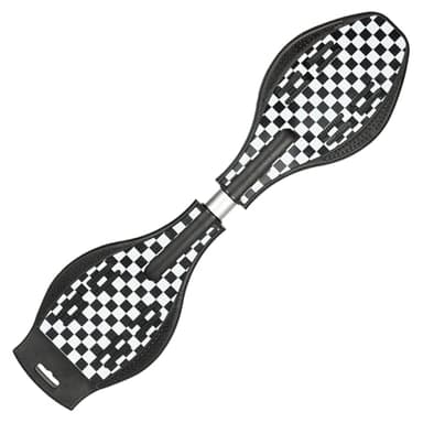 Magnitt Caster Board, Deluxe Junior Skateboard with Illuminating Wheels for More Excitement,Fun and Visibility, Twistboard for Kids 8+, Upgrade Color（F