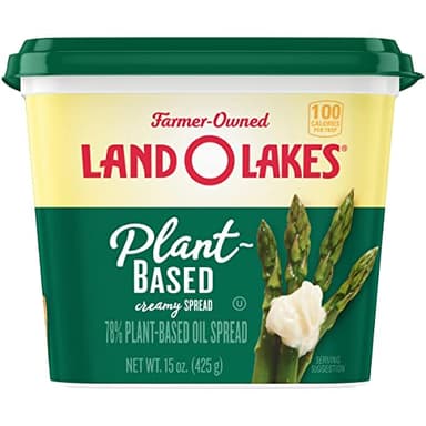 Land O Lakes® Plant-Based Creamy Spread, Vegan & Gluten-Free, Spreadable, 15 oz tub