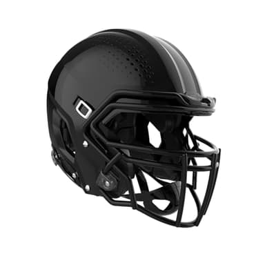 VICIS ZERO2 Youth Football Helmet, Molded Gloss Black, Medium, SC-223 Facemask