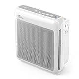 COWAY Air Purifiers for Home Up to 1,748ft², True HEPA Filter for Smoke, Allergies, Pet Dander, Odor, Air Quality Monitor, Auto&Eco Mode, Timer, Filter Indicator, 3yr Warranty, 200M, White
