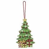 Dimensions Counted Cross Stitch Christmas Tree Ornament Kit, 3'' W x 4.75'' H