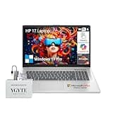 HP 2025 17.3 Touch Screen Business Laptop PC, 17 Inch Laptop Touchscreen, AMD Ryzen 5(6-Cores), 40GB RAM 1TB SSD, Windows 11 Pro Laptop Lifetime Office, Copilot AI, 10-Key Number Pad, Wi-Fi 6, YGYTE