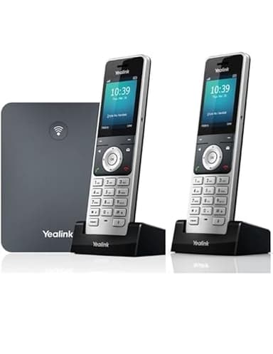 Yealink IP Phone W76P Bundle of W70B Base and W56H handset + 1-Unit W56H Handset… (1 x W56H)