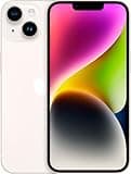 Apple iPhone 14, 256GB, Starlight - Unlocked (Renewed)