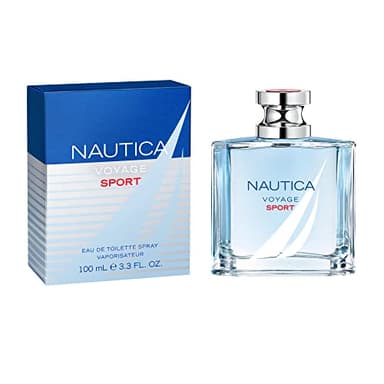 Nautica Voyage Sport Eau De Toilette Spray 3.4 Oz/ 100 Ml for Men, 23 Fl Oz, I0030560