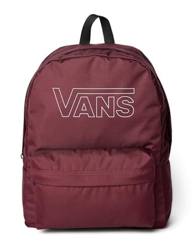 Vans Old Skool Flying V Backpack - Everyday Laptop Bag, 15" Computer Sleeve, Bottle Pockets, 2 Compartments, Organizer Panel, Port Royale, One Size