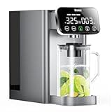 Stokk E1 Reverse Osmosis Water Filter Countertop, 5 Stage RO Water Filter System with Remineralization Glass Pitcher, NSF/ANSI 58&372, Portable No Installation Water Purifier for Home Office