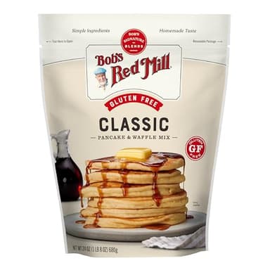 Bob's Red Mill Gluten Free Pancake Mix, 24oz (Pack of 1) - Whole Grain, Non-GMO, Kosher