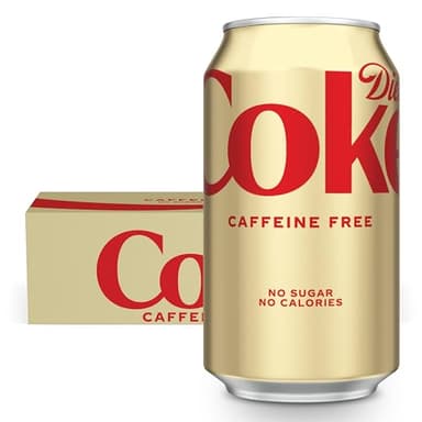 Diet Coke Caffeine Free Soda, 12 fl oz, 12 Pack (Package May Vary)