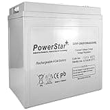 PowerStar AGM 6 Volt Sealed AGM Deep Cycle 6V 200AH Battery Golf Cart RV Boat Camper Solar