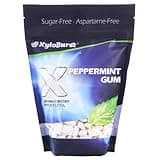 XyloBurst Gum | Xylitol Chewing Gum | Sugar Free, Gluten Free, Keto Friendly | Aspartame Free Gum For Oral Health | Peppermint Gum | 500-Count Bag