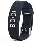 eSeasonGear VB80 12 Vibrating Alarm Watch, Silent Vibration Shake Wake, Medication Reminder (Black-Large)