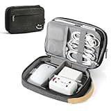 Travelkin Cord Organizer Travel, Electronic Organizer Travel Case, Cable Organizer Bag For Cords,Chargers Phone, Sd Card,Usbs (Black)