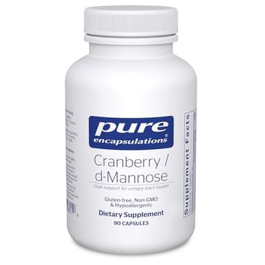 Pure Encapsulations Cranberry D-Mannose - Supports Urinary Tract Health* - with Cranberry Fruit Solids - Vegan & Non-GMO Dietary Supplement - 90 Capsules