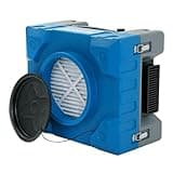 MOUNTO 550cfm Hepa Air Scrubber Industrial Air Cleaner- 550cfm Portable Air Purifier w/Variable Speed, Dual Outlet for Fire/Water Damage Restoration, Construction & Painting, Janitorial, Green House