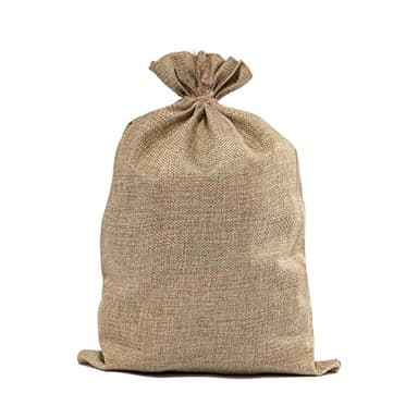 Zplontya Large Burlap Bags 20x30 Inch Natural Jute Single Burlap Sacks, Reusable Plant Grow Bags Root Vegetable Holders, Strong Potato Sacks for Gardening Planting Food Storage,Outdoor Games for Kids