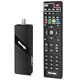2025 Upgraded Digital Converter Box for TV, OWERSLYN Invisible ATSC Cabal Box with TV Tuner, DVR Recording & Playback, USB Media Player, HDMI/AV Output 1080P, Timer, Set Top Box, 2in 1 Remote
