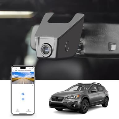 Mangoal 4K Dash Cam Custom fit for Subaru Crosstrek 2018 2019 2020 2021 2022 2023 (Model A),Base Limited Premium Sport etc, Integrated OEM Look, UHD 2160P Video, App & WiFi, 64GB Card