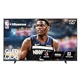 Hisense 55-Inch Class QD6 Series QLED 4K UHD Smart Fire TV (55QD6QF, 2025 Model) - QLED, Dolby Vision, Dolby Atmos, Motion Rate 120, HDR 10+, Game Mode Plus, Alexa Built in