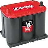 OPTIMA Batteries High Performance 25 RedTop Sealed AGM Car, Truck, and SUV Starting Battery, 720 CCA, SAE Terminal, Maintenance Free, Versitile Mounting