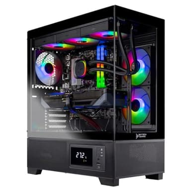 Skytech Gaming Azure 3 Plus Gaming PC, Intel i5 14400F 2.5GHz, NVIDIA RTX 5070 12GB, 1TB Gen4 NVMe SSD, 16GB DDR5 RAM 6000, 850W Gold ATX 3 PSU, 360 ARGB AIO, Wi-Fi, Win 11, Desktop