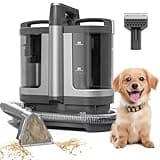 Carpet Cleaner Machine, Upgraded 20KPa Powerful Portable Upholstery Spot Cleaner Shampooer Machine,Deep Stain Remover for Pets,Stairs,Car Seat, Couch & Furniture