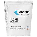 Klean ATHLETE Klean Isolate - Whey Protein Isolate - Daily Protein & Amino Acid - Intake for Muscle Integrity* - NSF Certified for Sport - 20 Servings - Natural Vanilla Flavor