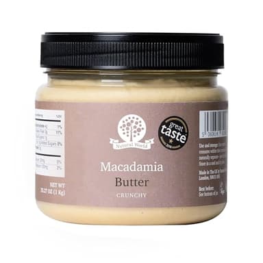 Nutural World - Crunchy Macadamia Nut Butter (35oz)