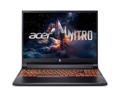 acer Nitro V Gaming Laptop | Intel Core 9 Processor 270H | NVIDIA GeForce RTX 5070 Laptop GPU | 16" WUXGA IPS 180Hz Display | 32GB DDR5 | 1TB Gen 4 SSD | Wi-Fi 6 | Backlit KB | ANV16-72-933F