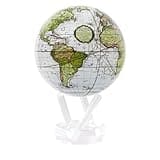 MOVA Globe Antique Terrestrial White 4.5"