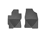 WeatherTech All-Weather Floor Mats for Toyota Prius - 1st Row (W108), Black